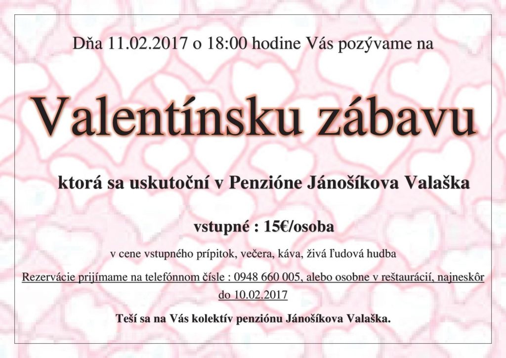 valentínska pozvánka_zabava